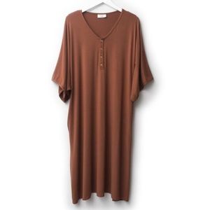 Dwell and Slumber Dress- Copper Caftan
